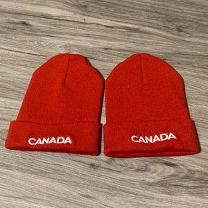 ⭐2/$20 Matching Canada Winter Hats Beanie Toque Sponsored by Northstar Bets